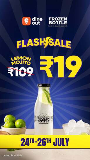Swiggy Dineout: Mojito Flash Sale – Only ₹19