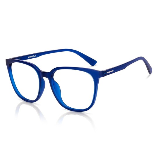 LENSKART BLU | Zero Power Blue Cut Computer Glasses | Anti Glare, Lightweight & Blocks Harmful Rays | UV Protection Specs