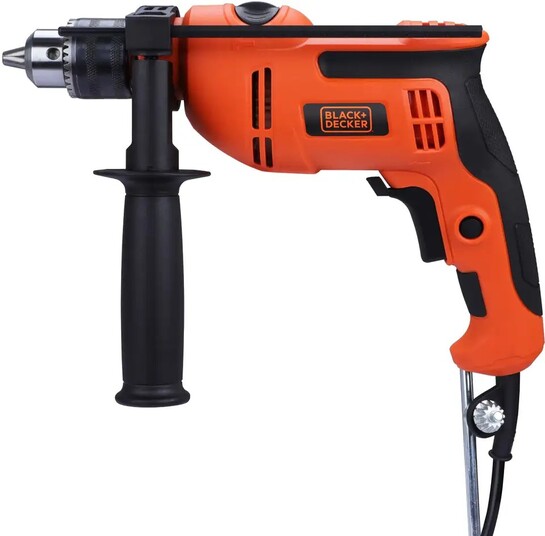 BLACK+DECKER BED550-IN Hammer Drill (13 mm Chuck Size, 550 W)