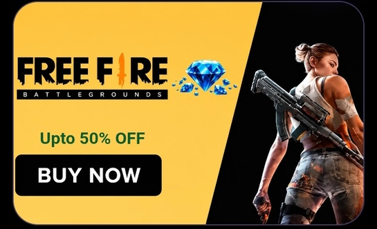 Free Fire Diamonds: 12 Diamonds @ ₹5 (Flat 50% Off)