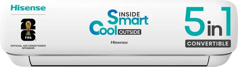 Hisense 2026 Model 1.5 Ton 3 Star Split Inverter with Wi-fi AC (AS-18TW4RXSKO02, White)