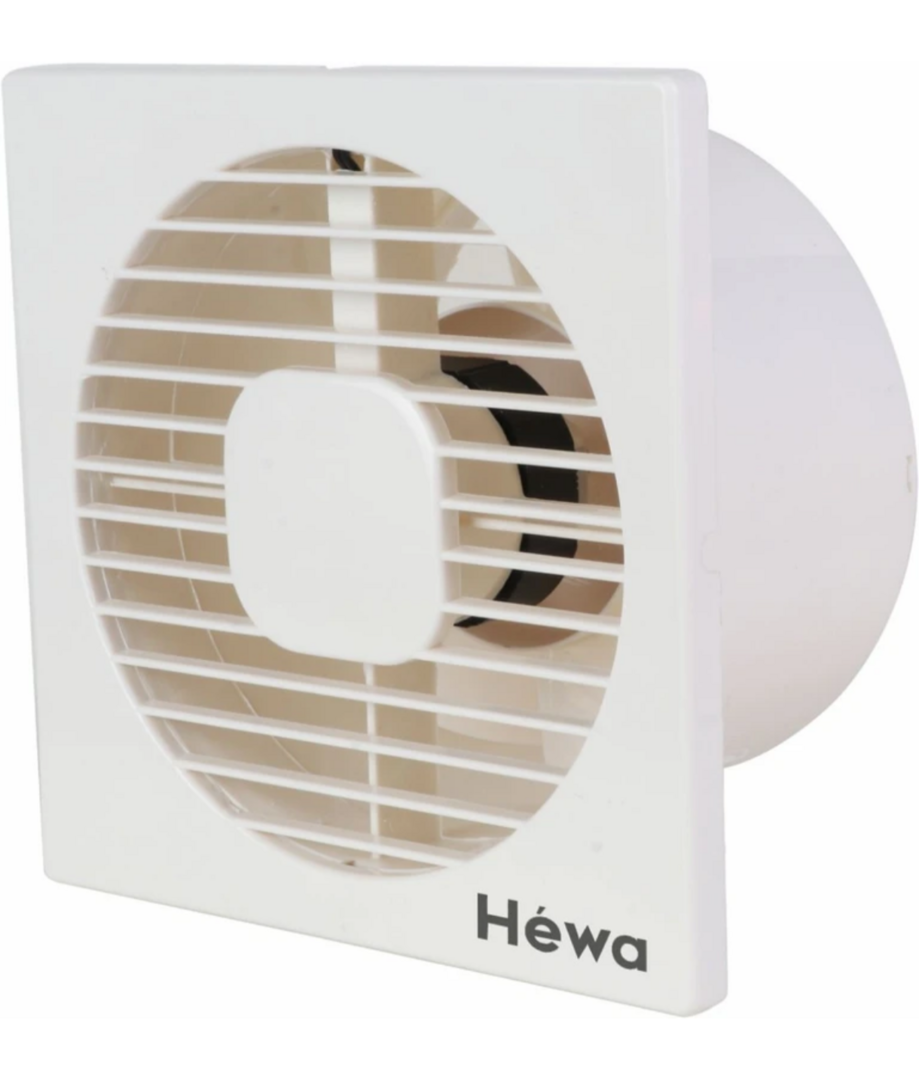 Hewa Nexa High Speed 6inch | Rust Proof | Bathroom Use 150 mm Exhaust Fan (ivory)