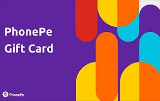 Woohoo - PhonePe Gift Card @80% Discount | Denomination: ₹5 | Max Qty: 1 (₹5 Voucher for ₹1)