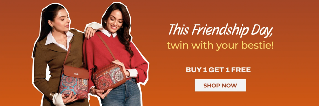 Zouk - This Friendship Day Twin with your bestie | Buy 1 Get 1 Free