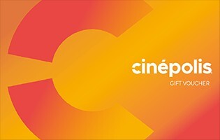 28% discount on Cinepolis Gift Voucher 