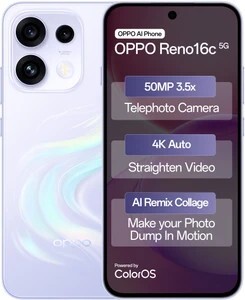 OPPO Reno16c 5G (Stellar Purple, 128 GB) (8 GB RAM)