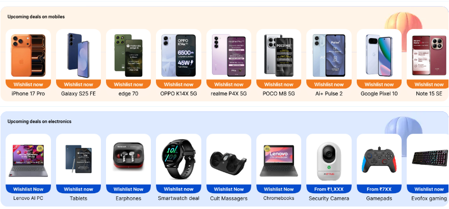 Flipkart Freedom Sale Today Updates [ 29th July ]