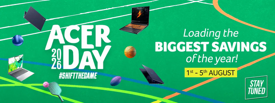 Acer Day Sale |  Loading Biggest Savings of the year 