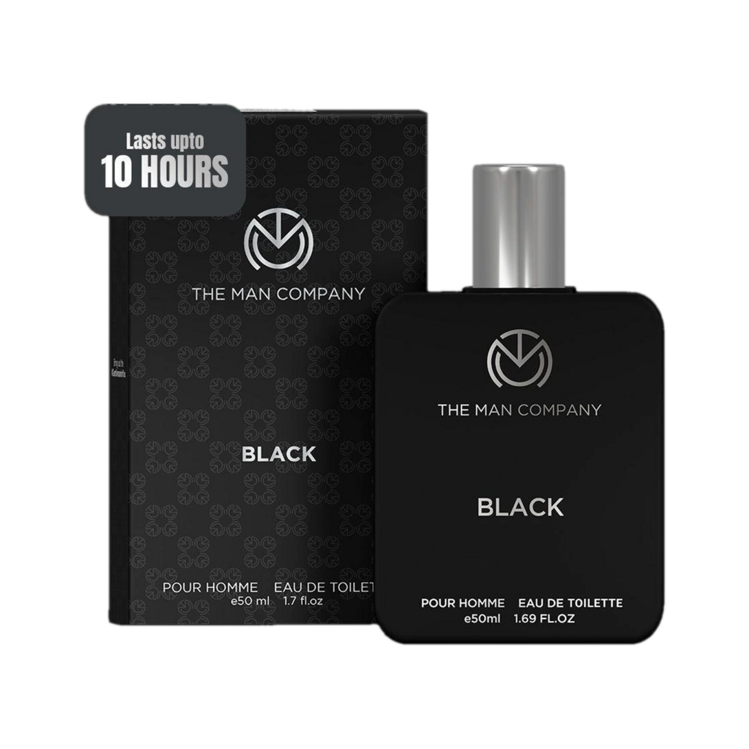 THE MAN COMPANY Black Perfume Eau de Toilette - 50 ml (For Men)  