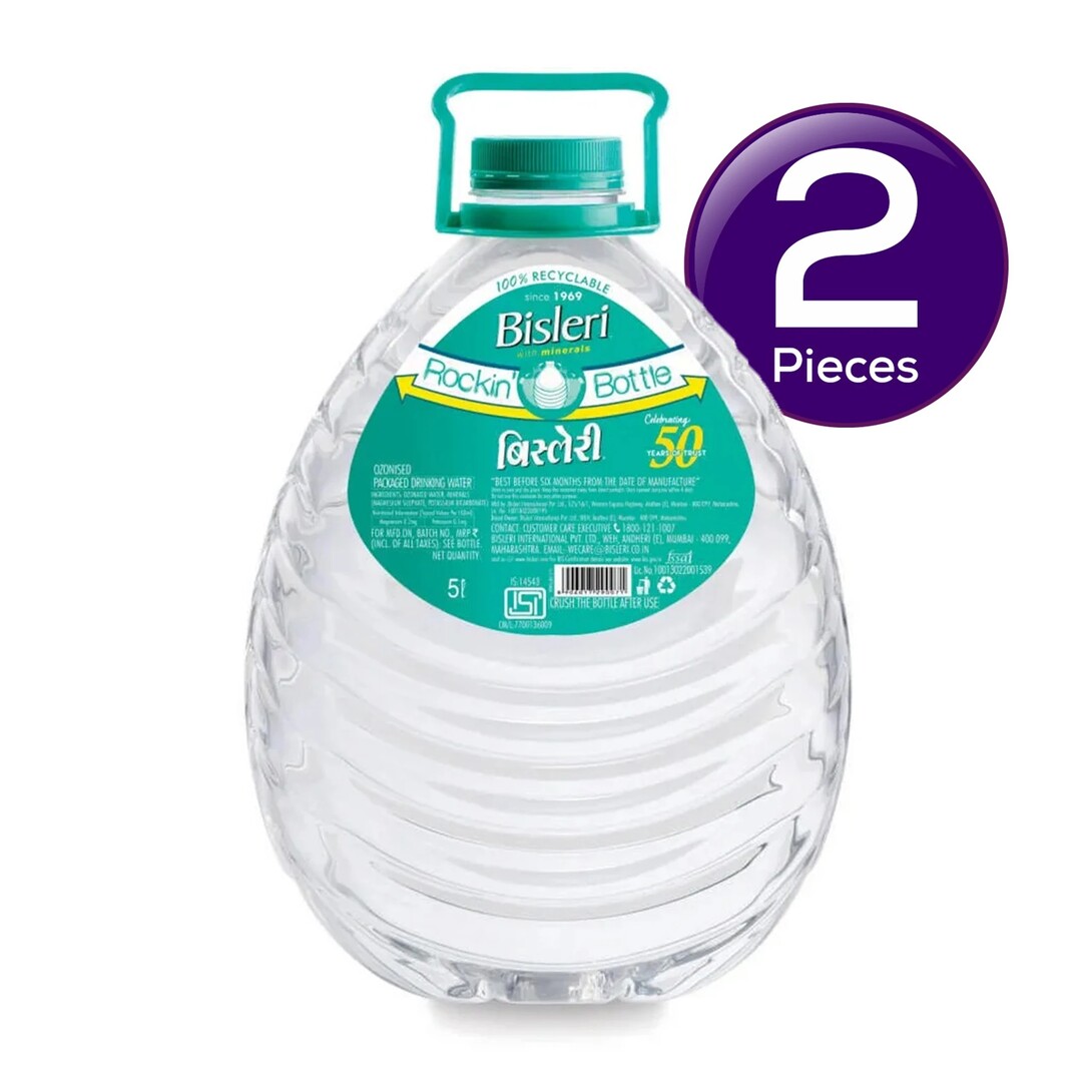 Bisleri Packaged Drinking Water Combo,hyperlocal & more