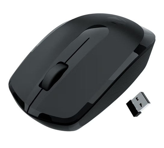 ZEBRONICS Wireless Mouse, 2.4GHz, 3200 DPI, 3 Buttons, Comfortable & Ergonomic