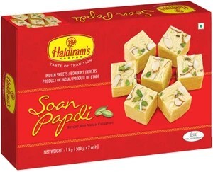 Haldiram's Soan Papdi Box (1 kg)