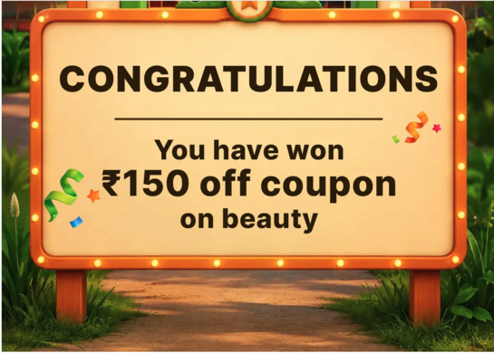 Beauty mystery box - Get ₹150 off coupon