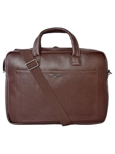 Police Mens Brown Anthony Stylish Laptop Bag