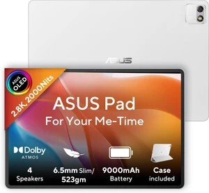 ASUS Pad (12.2inch) 2.8K 2000Nits OLED, MediaTek D8300, 8 GB RAM ...more