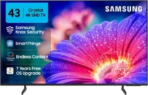 Samsung Crystal 4K Vista 108 cm (43 inch) Ultra HD (4K) Tv