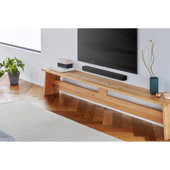 Sony HT-S100F 2.0 Ch Dolby Audio Soundbar with Bass Reflex Speaker for deep Bass, Bluetooth Wireless Audio with LDAC,S-Force Front Sound
