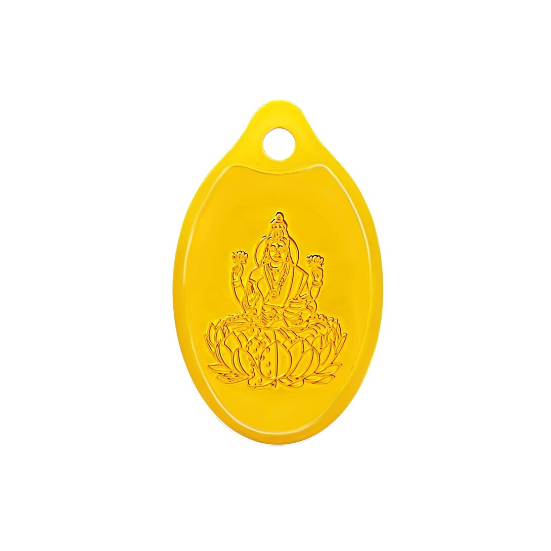 Muthoot PAPPACHAN Swarnavarsham 24K (999)  Laxmi Pendant 5 Gram