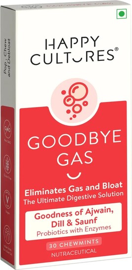 Happy Cultures Goodbye Gas Digestive Chewmints