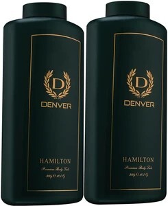 DENVER Premium Body Talc Combo (Pack of 2) (2 x 300 g)