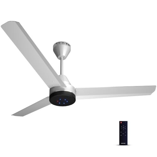Colorbot Stella BLDC Ceiling Fans 1200mm | BEE 5 Star Rated Power Saver | 4 Years Warranty (Arctic White)