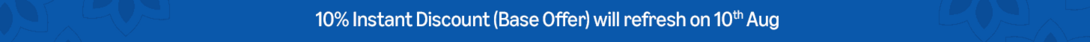 Amazon Great Freedom Sale Bank Offers Refresh Today on 10th Aug 2026