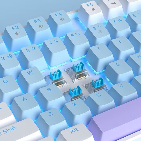 MageGee 75% Mechanical Gaming Keyboard with Red Switch