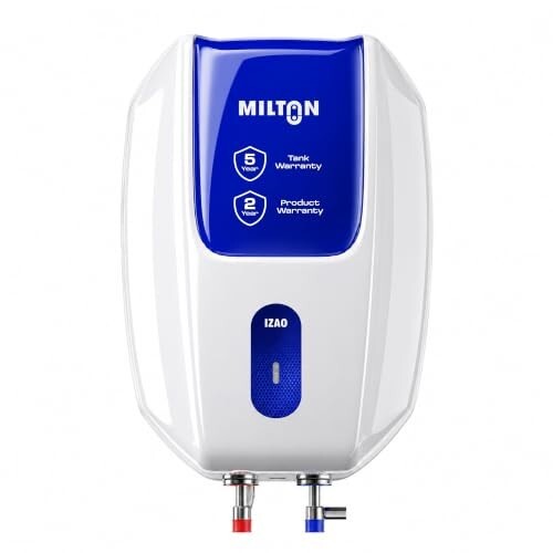 Milton 3 Litre Instant Water Geyser | Powerful 3000W Electric Geyser 