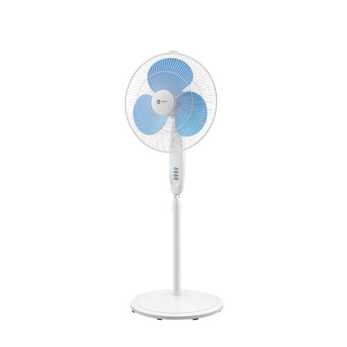 Orient Electric Stand-82 400 MM Oscillating Pedestal Fans 2 Year Warranty by Orient, Sky Blue