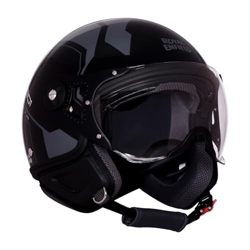 Royal Enfield Airforce 1901 Open Face Helmet | Certification: ISI & DOT 