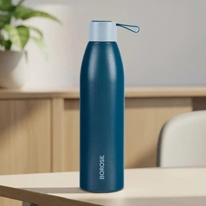 BOROSIL 900ml Duomate Steel Bottle, 24 Hrs Hot & Cold Double Wall...more