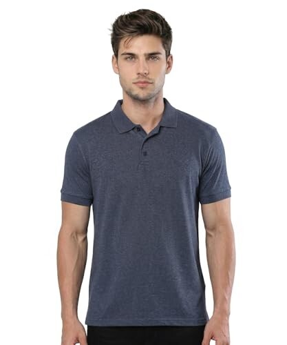 Scott International Men's Rich Cotton Regular Fit Striper Polo T-Shirt  [Apply 50% Coupon]