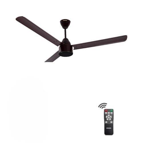 EcoLink AiroMax BLDC 1200mm Ceiling Fan – Brown