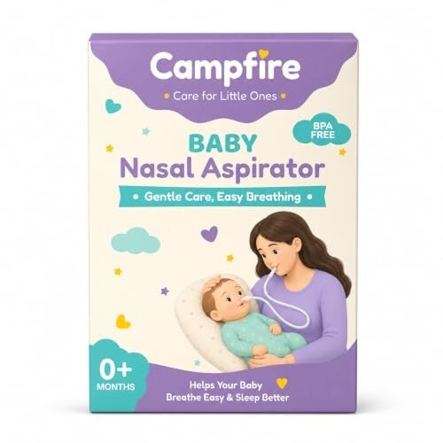 Campfire Baby Nasal Aspirator for Newborn & Infants