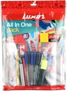 LUXOR All In One Pack  Office Set (Multicolor Color)