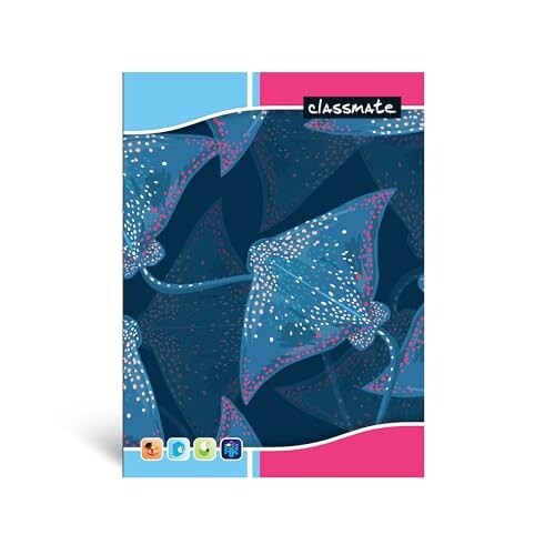 Classmate Notebook - 240mm x 180mm, Soft Cover, Single Line (Pack of 12)