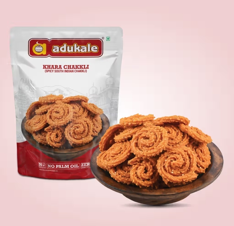 Adukale Snacks (Chakli, Onion Rings, Nippattu & more) – Up to 84% OFF | Flat ₹9 Deals | Instamart