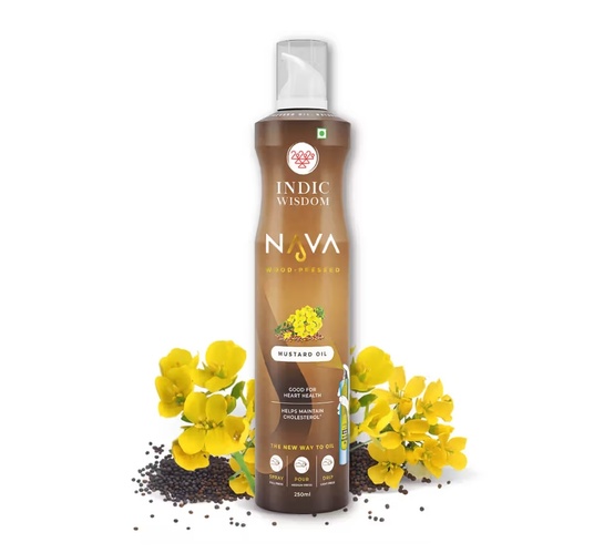 INDICWISDOM -Nava-Spray-Wood Pressed Mustard Oil