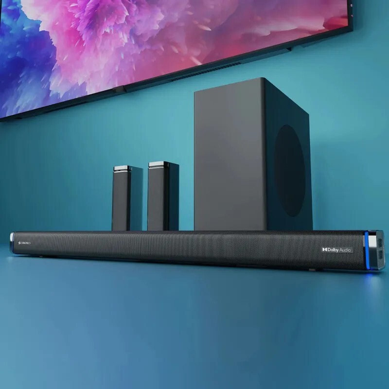 ZEBRONICS ZEB-Juke bar 9530WS Pro Dolby 5.1 550 W Bluetooth Sound...more