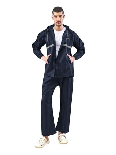 LUX VENUS Reflecting Design Tapping Rain Suit for Men