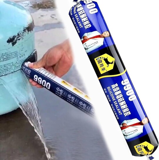 40% off Coupon: Waterproof Silicone Sealant Adhesive for Leakage Repair, Fast Drying Roof Sealant for Concrete, Water Tank, Metal, Steel, Aluminum, Iron & Bathroom Surface Crack Repair, 480 Grams