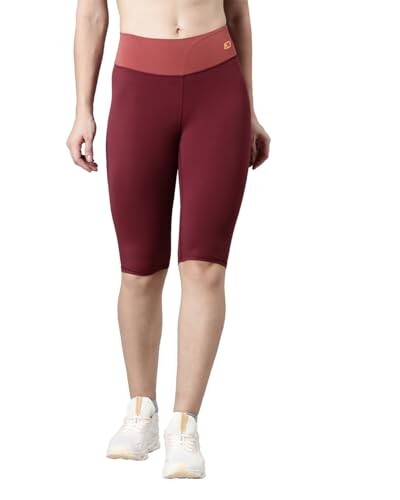 XTEP Women Training Red Sports Athletic Leggings [Size - XS]