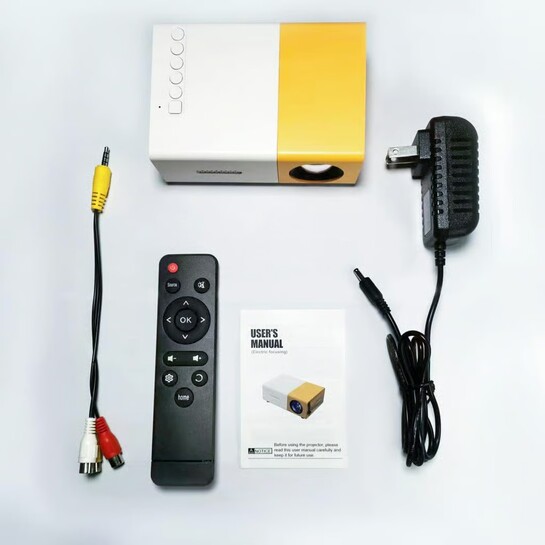 Portable Mini Projector LED Micro Projector | Home Party & Meeting Theater Projector | Mini Projecto