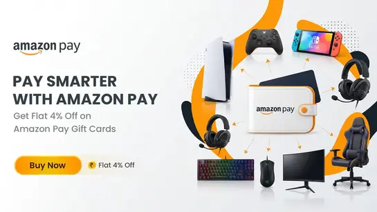 Amazon Pay ₹200 Gift Card @ ₹192 (4% Off)  | Rooter