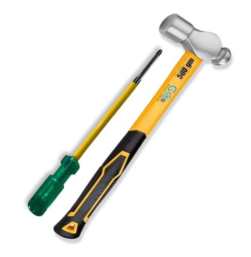 GIZMO Hand Tool Kit For Home; Tool Kit For Home Use Multipurpose With 2-in-1 Screwdriver