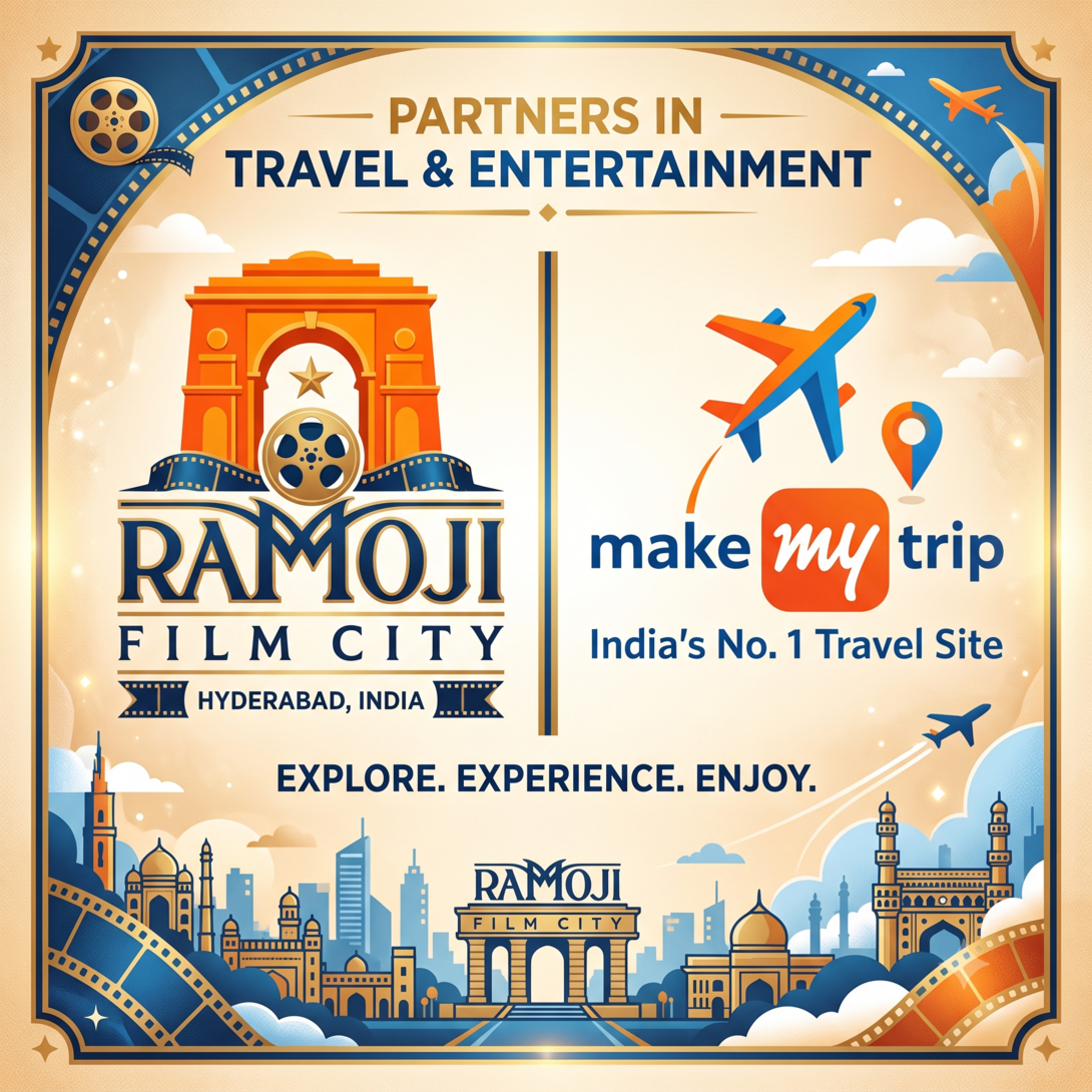 Ramoji City - First Time Ever Discounts on Tickets 