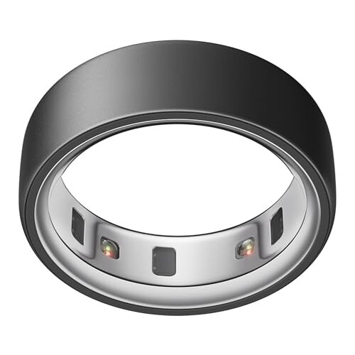 OURA Ring 4 - Stealth - Size 6 - Smart Ring | Size First Ring 4 Sizing Kit | Sleep Tracking Wearable - Heart Rate - Fitness Tracker - Up to 8 Days Battery Life