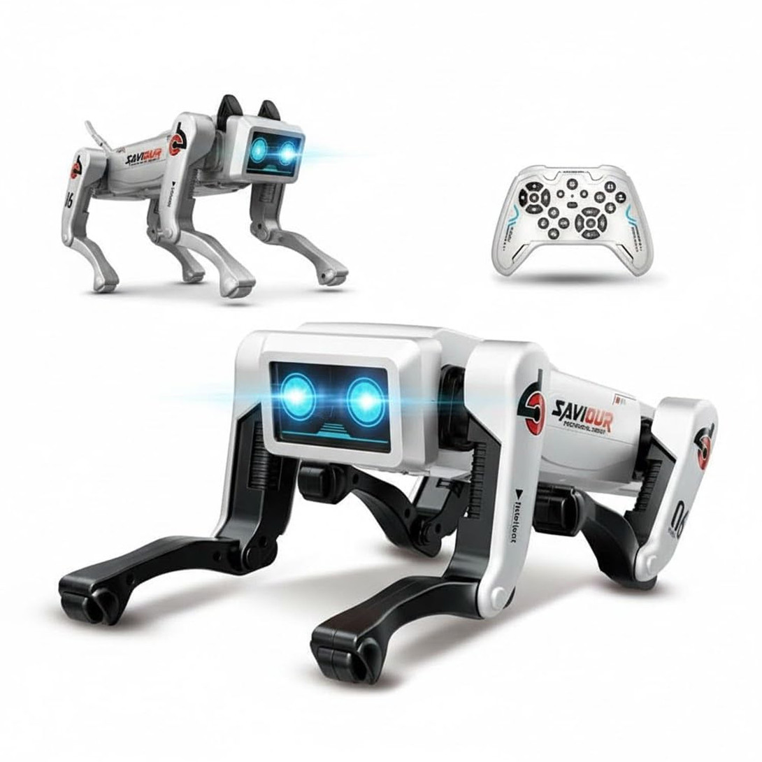 AI Robot Dog Toy – Interactive & Remote-Controlled for Kids
