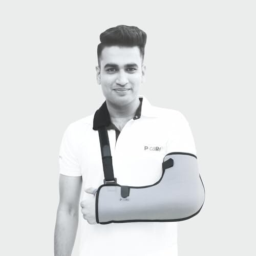 Comfort Arm Sling for Shoulder and Arm Support | For Fractures, Sprains, Dislocations & Post-Surgery Recovery | Prevents Movement | Reduces Strain | For Right & Left Arm