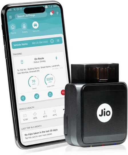 JioMotive OBD GPS Tracker & Wi-fi Router